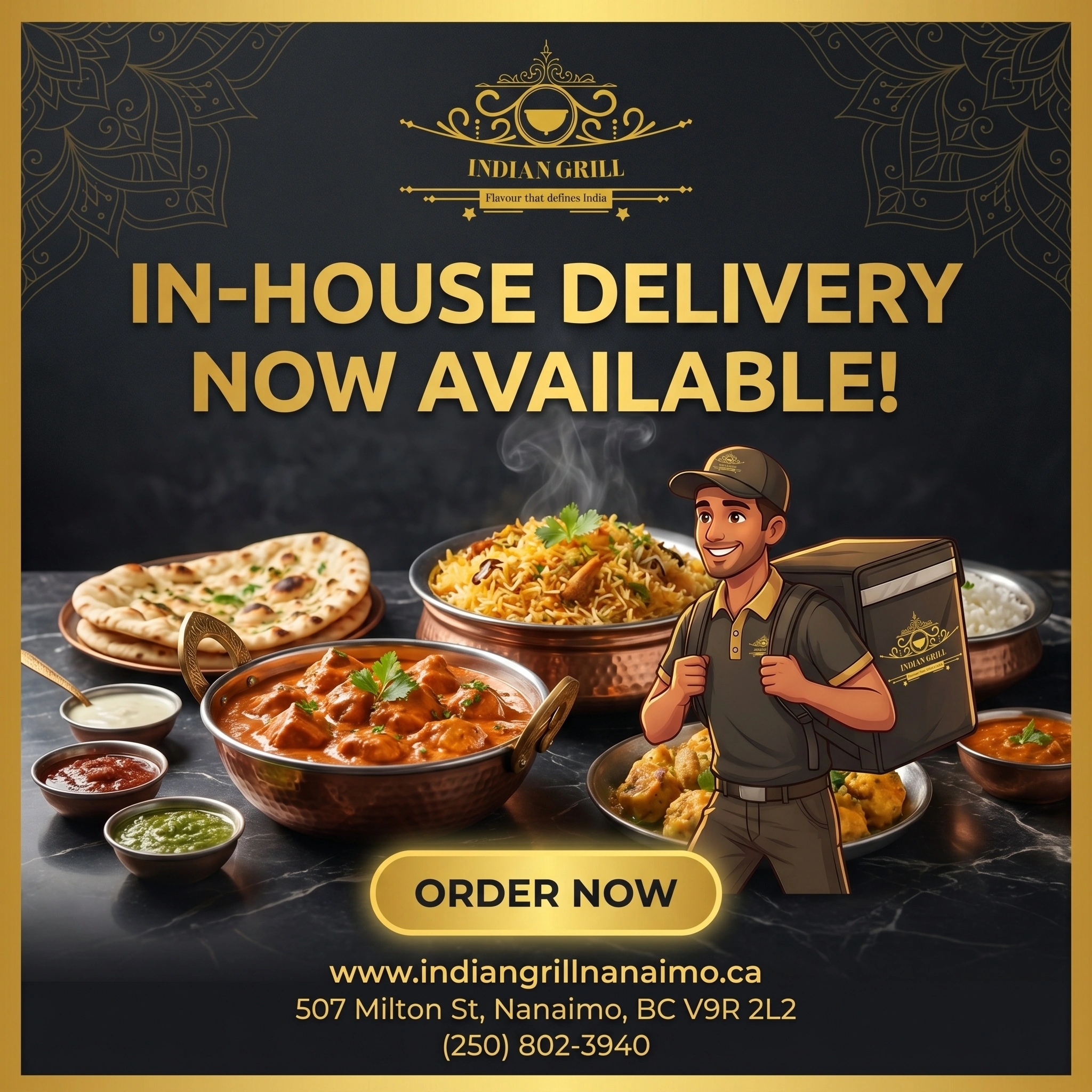 Special Offer at Indian Grill Nanaimo